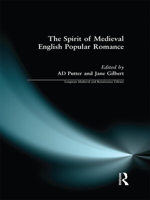 cover image of The Spirit of Medieval English Popular Romance